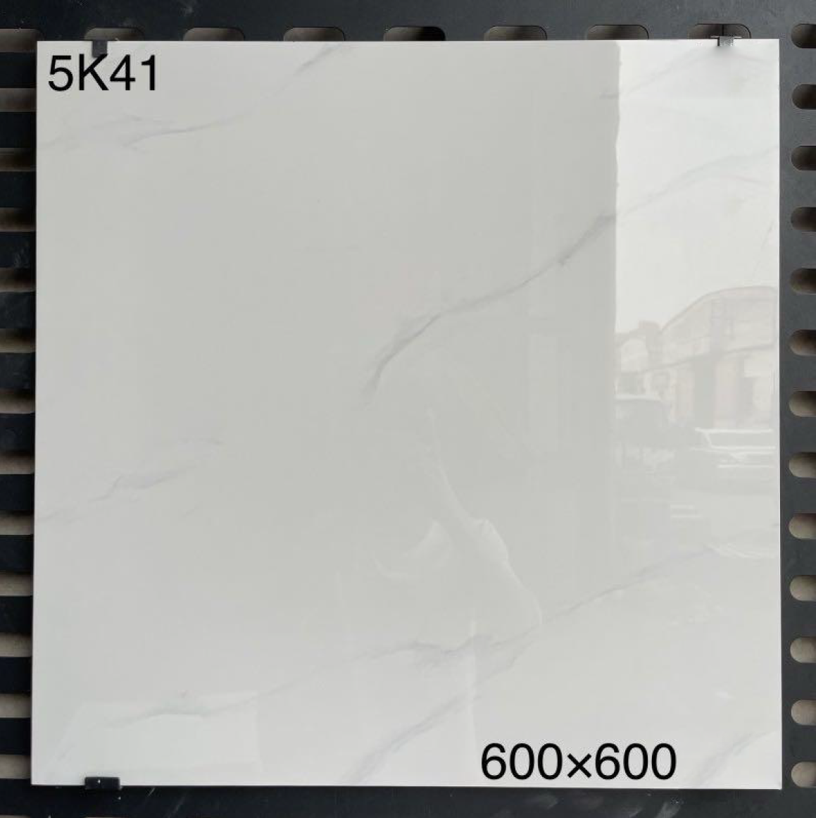 Polished White Marble